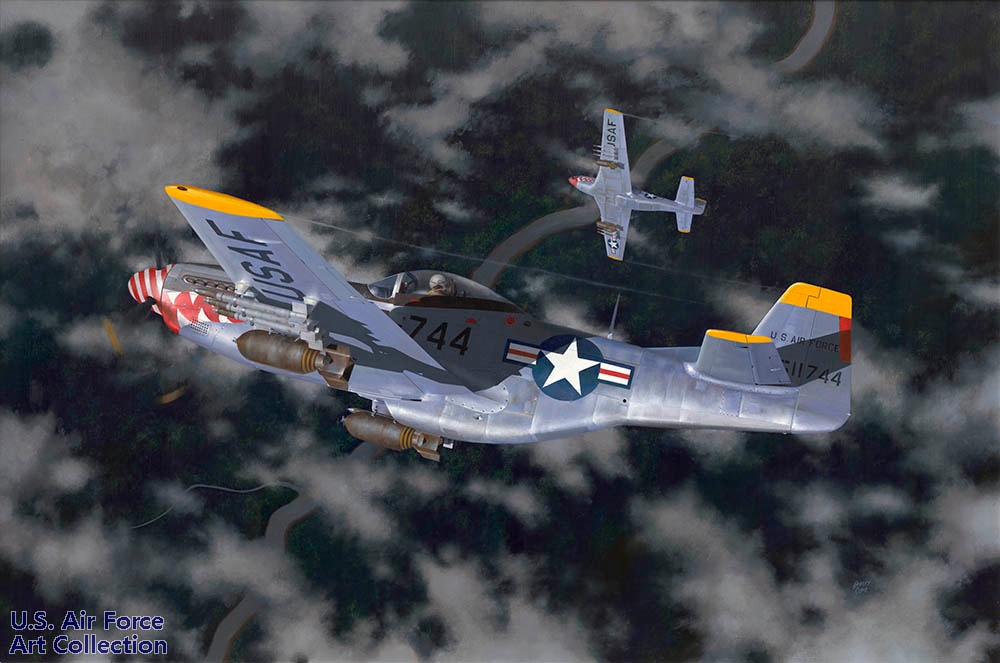 F-51 over Korea